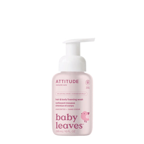 2-in-1 Baby Foaming Shampoo & Body Wash Unscented-10 FL. OZ.