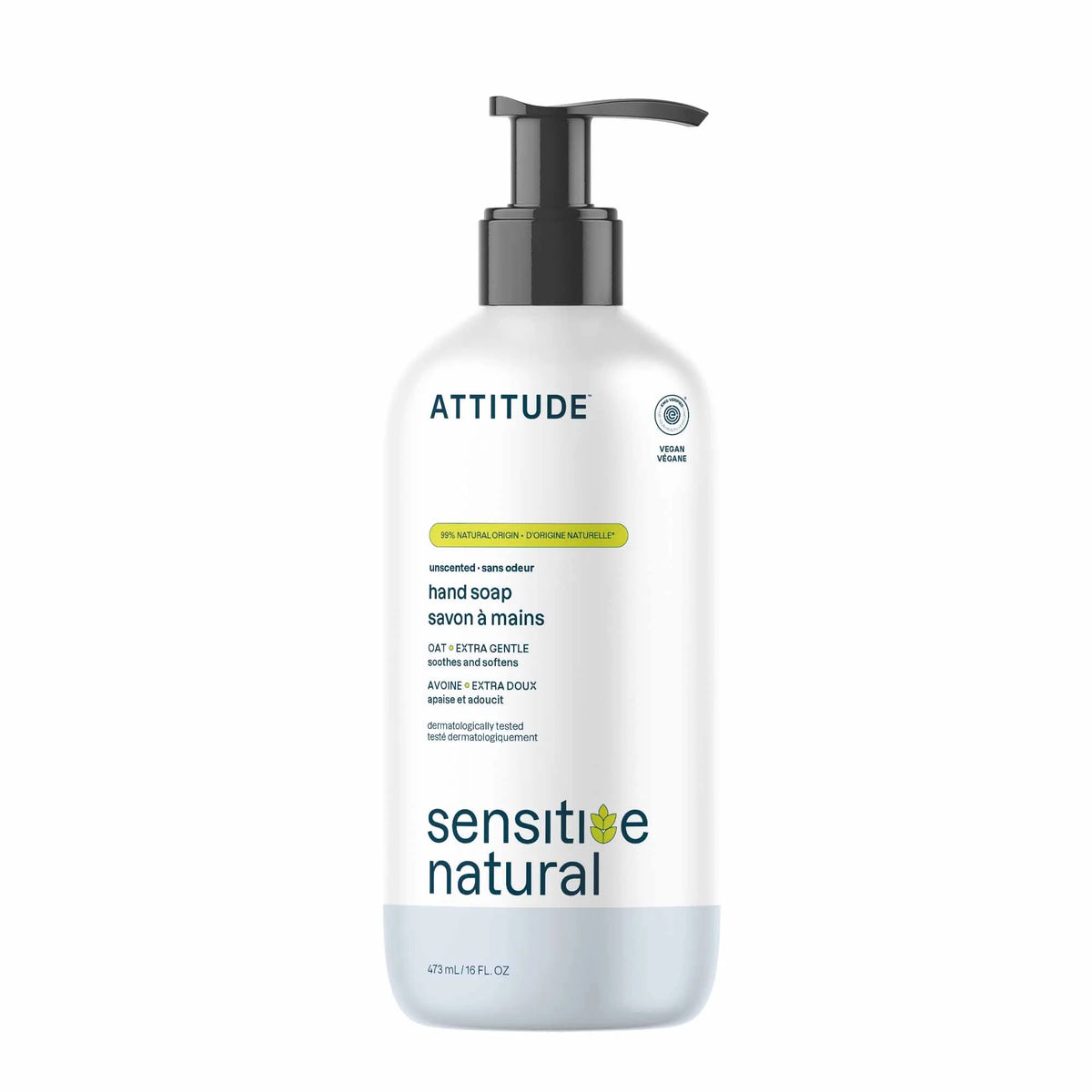 Hand Soap - Sensitive Skin Unscented-16 FL. OZ.