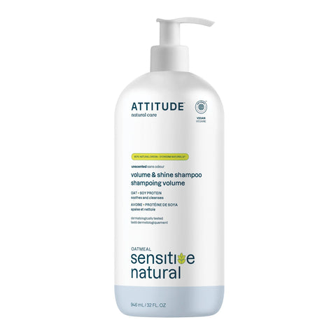 Volumizing & Shine Shampoo - Sensitive Skin Unscented-32 FL. OZ.