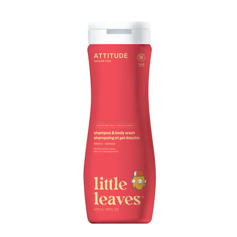 2-in-1 Kids Shampoo & Body Wash Mango-16 FL. OZ.