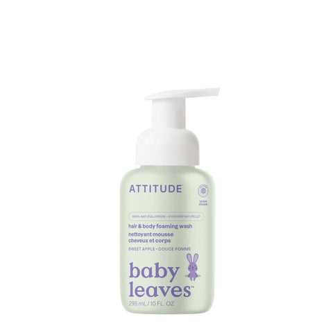 2-in-1 Baby Foaming Shampoo & Body Wash Sweet Apple-10 FL. OZ.