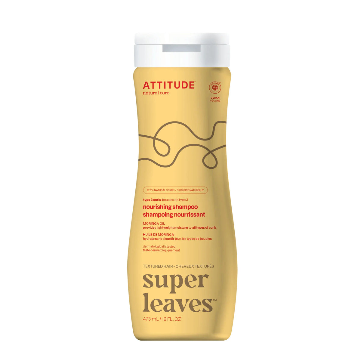 Nourishing Shampoo - Curly Hair Moringa Oil-16 FL. OZ.